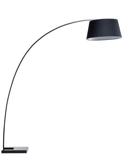Lampada terra metallo nero - lampada,