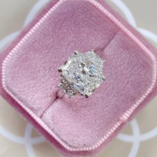 Anello radiante diamante