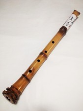 SHAKUHACHI Flauto giapponese in bambù Gyokuzan Kinko-ryu Jinashi dal Giappone