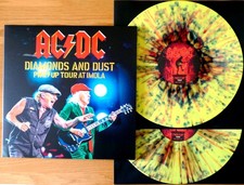 AC/DC - PWR UP AT IMOLA rare 2 LP LTD. SPLATTER VINYL live Italy 2025 SOUNDBOARD