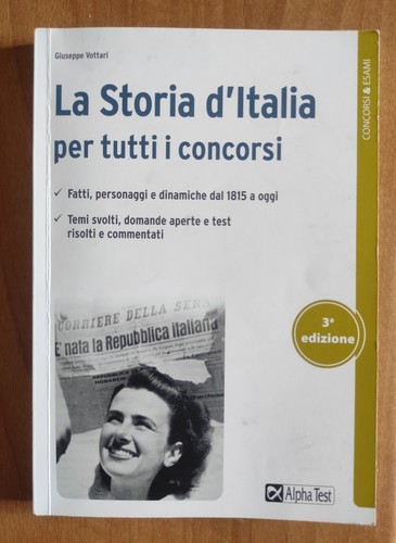 Storia italia per tutti i - la, d'italia