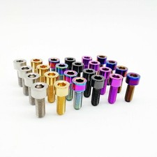 4pcs M6x20mm Gr.5 Titanio Ti