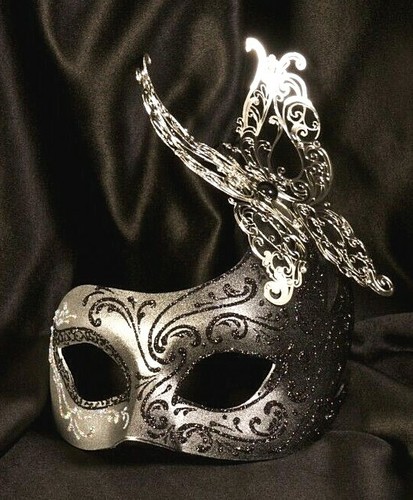 Maschera veneziana mezzo volto