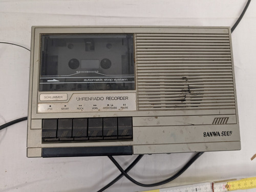 Registratore radio orologio