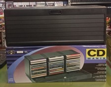 PORTA CD  - 2 pz. - Contenitore rigido con sportello - 33 cd singoli