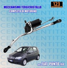 MECCANISMO TERGICRISTALLO ANTERIORE  COMPLETO DI MOTORINO FIAT PUNTO 188