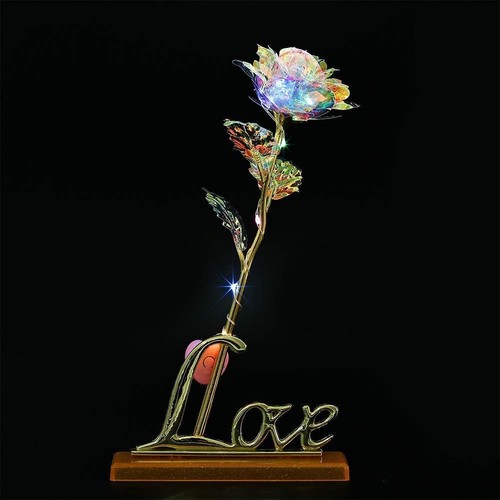Regalo rosa glitterata 24k - rosa,
