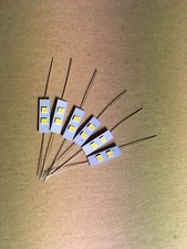 (6) SEI -8V- LAMPADE ASSIALI LED ROSSE -SA-6700 SA-7600 SA-7700/ LAMPADINE PIONEER