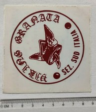 ADESIVO ULTRAS VIKING GRANATA