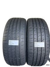 2 PNEUMATICI USATI 255/55 R 19 1111V XL NEXEN ESTIVO 6 MM DOT 4721 GOMME USATE