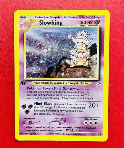 Lotto carte pokemon slowking - lotto,