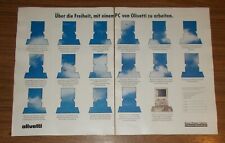 Rara Pubblicità OLIVETTI M290