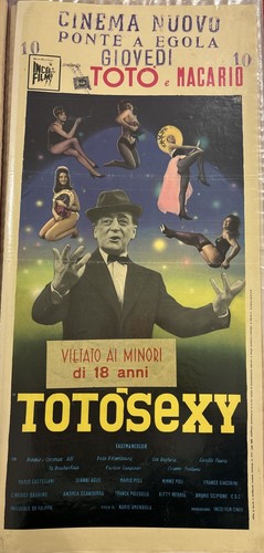 Locandina cinema toto sexy - toto',