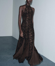 Abito Zara con paillettes e