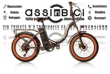 EBIKE FAT COPPI FUEGO 20 6V NERO OPACO uomo donna bambino regalo natale