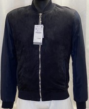 Giubbotto bomber uomo ZARA blu