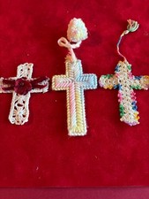 Handmade Crocheted Cross