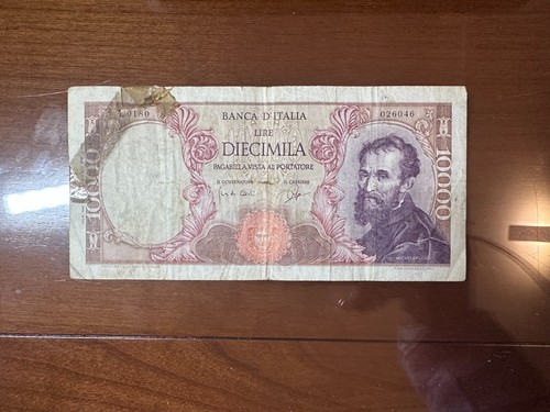 Banconota lire 10000 - banconota,