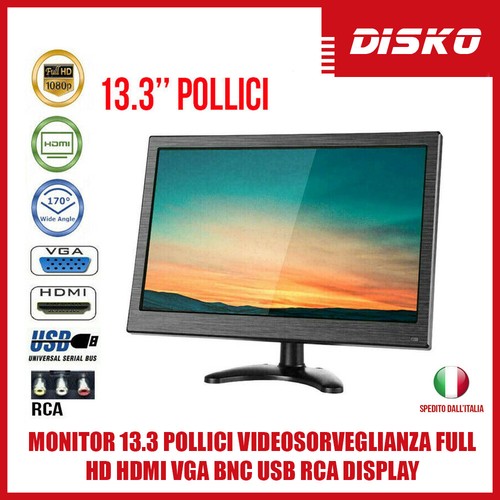 Monitor pollici - monitor, 13.3