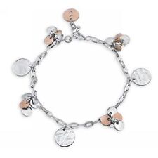 BM14-28 2JEWELS BRACCIALE DONNA PENDENTI TI AMO FIDANZAMENTO BRACCIALETTO