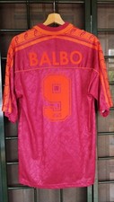Maglia AS Roma 1995 1996 Balbo shirt Made in Italy asics vintage
