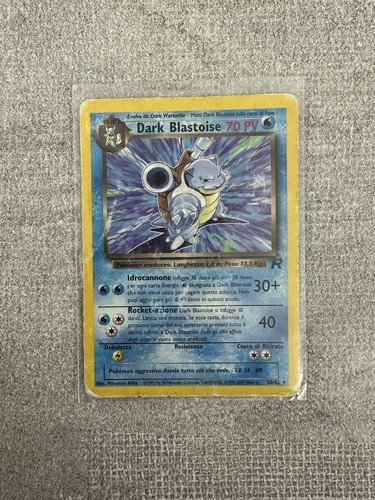 Dark blastoise carta - -,