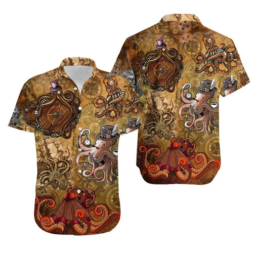 Camicia hawaiana steampunk - camicia,