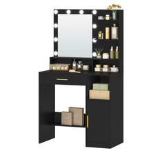 Tavolo trucco con specchio - tavolo,