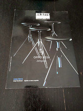 1990 REXITE SGABELLO A VITE STOOL DESIGN RAUL BARBIERI VINTAGE AD PUBBLICITA