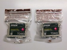 2 x Epson T0443 magenta