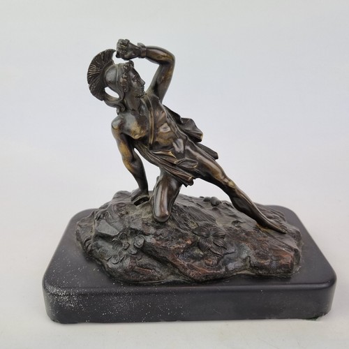 Antica statuina bronzo - bronzo, del