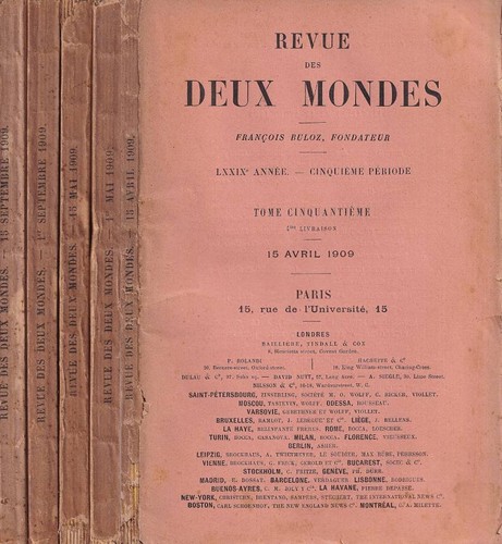 Revue des deux mondes - ,, anno