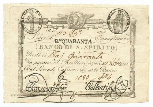 Bajocchi resto banco santo - bajocchi,