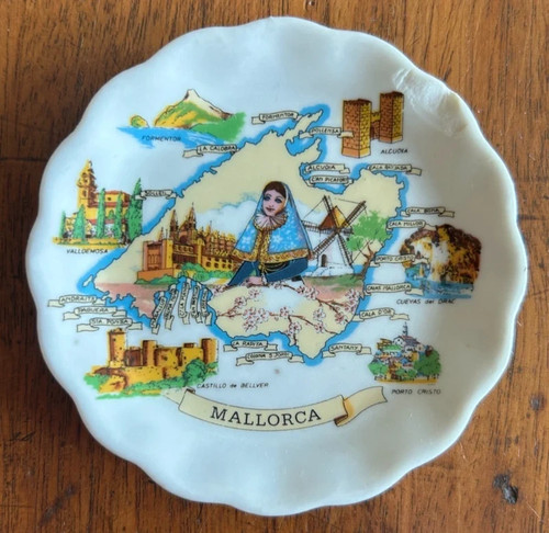 Mallorca map souvenir - mallorca,