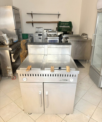 Friggitrice gas crociati 2 - friggitrice,