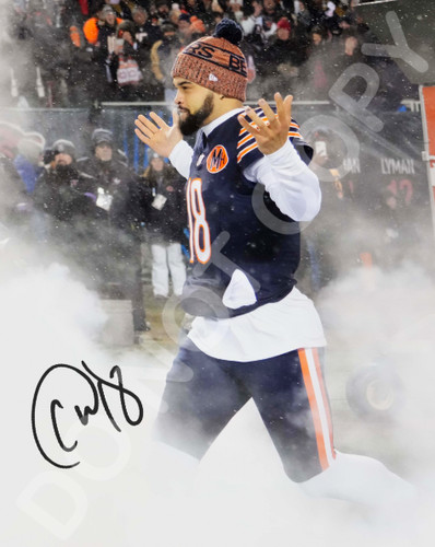 Caleb williams auto 8x10 - caleb,