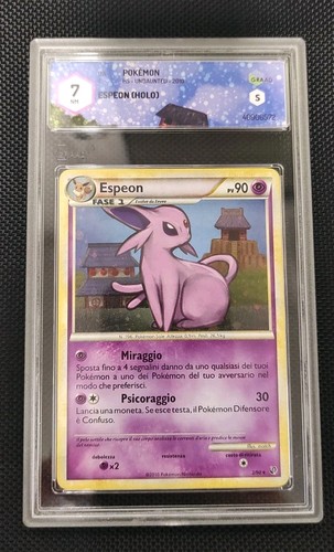 Carta pokémon espeon heart - pokémon,