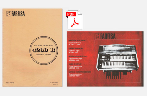 Farfisa 4260 service manual - service,