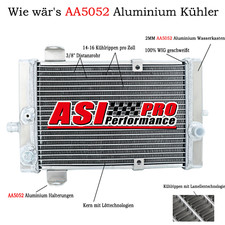 Radiatore racing alluminio per