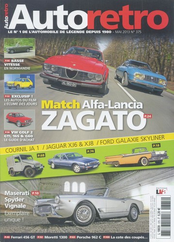 Auto retro 375 2013 - retro, alfa