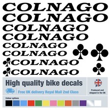 Colnago etichette decalcomanie