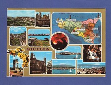 Cartolina Sicilia vedute
