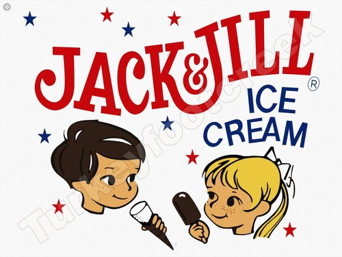 Insegna jack jill gelato - jack, &