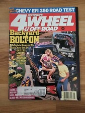 * Vintage June 1987 4 Wheel & Off Road Four Wheeler 4x4 Magazine*