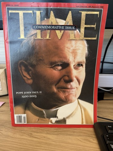 Pope john paul time - pope,
