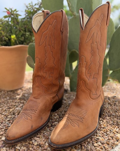 Stivali cowboy vintage dan - vintage,