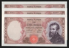 10000 LIRE MICHELANGELO