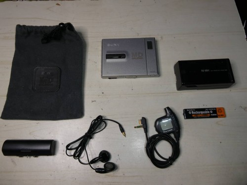 Lettore minidisc portatile - minidisc,