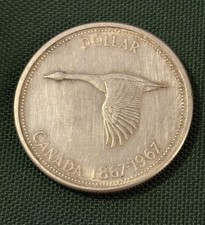 1967 Canada Silver Dollar $1