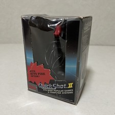 JOYSTICK QUICKSHOT II SPECTRAVIDEO COMMODORE ATARI ECC VINTAGE 9 PIN LEGGERE